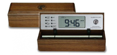 Digital Zen alarm clock Walnut B-tone Digital Zen alarm clock Walnut B-tone