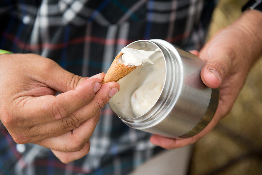 Kanteen Food Canisters met ijs!