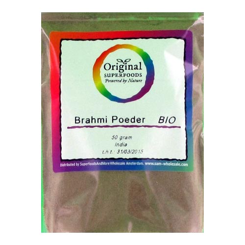 Biologische Brahmi poeder (50 gram)