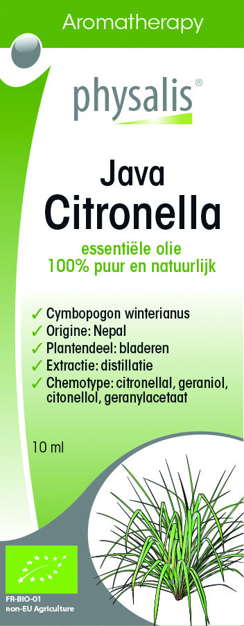 Biologische etherische Java Citronella-olie