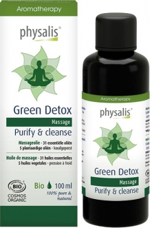 Massageolie Green Detox