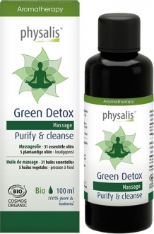 Biologische Massageolie Green Detox