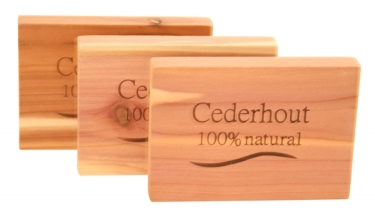 Cederhout rechthoek