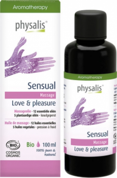 Biologische massageolie Sensual